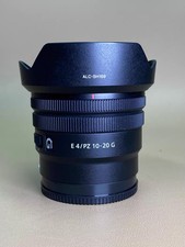 Sony E PZ 10-20mm f/4 G APS-C Wide Angle Zoom Lens Sony E-mount
