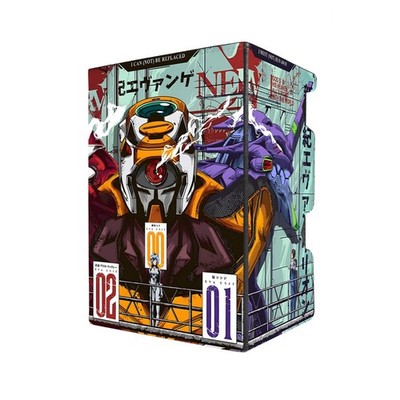 Evangelion Unit Deck Box - Holds 100 Double Sleeved Cards & Dice