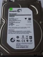 ST3000DM001 Preamp: CC 06 SN: Z1F PN: 1CH166-301 FW: CC29 TK 12/2012 Seagate 3TB