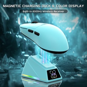 BLUE AJAZZ AJ159 APEX TriMode Drop de charge magnétique sans fil de la souris de jeu