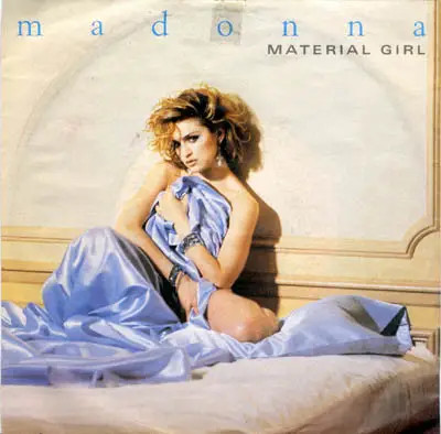 Madonna Material Girl / Pretender Vinyl Single 7inch NEAR MINT Sire