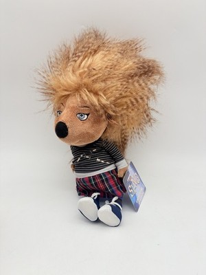 SING Movie Plush Hedgehog Porcupine Illumination Universal Studios Tags 12''