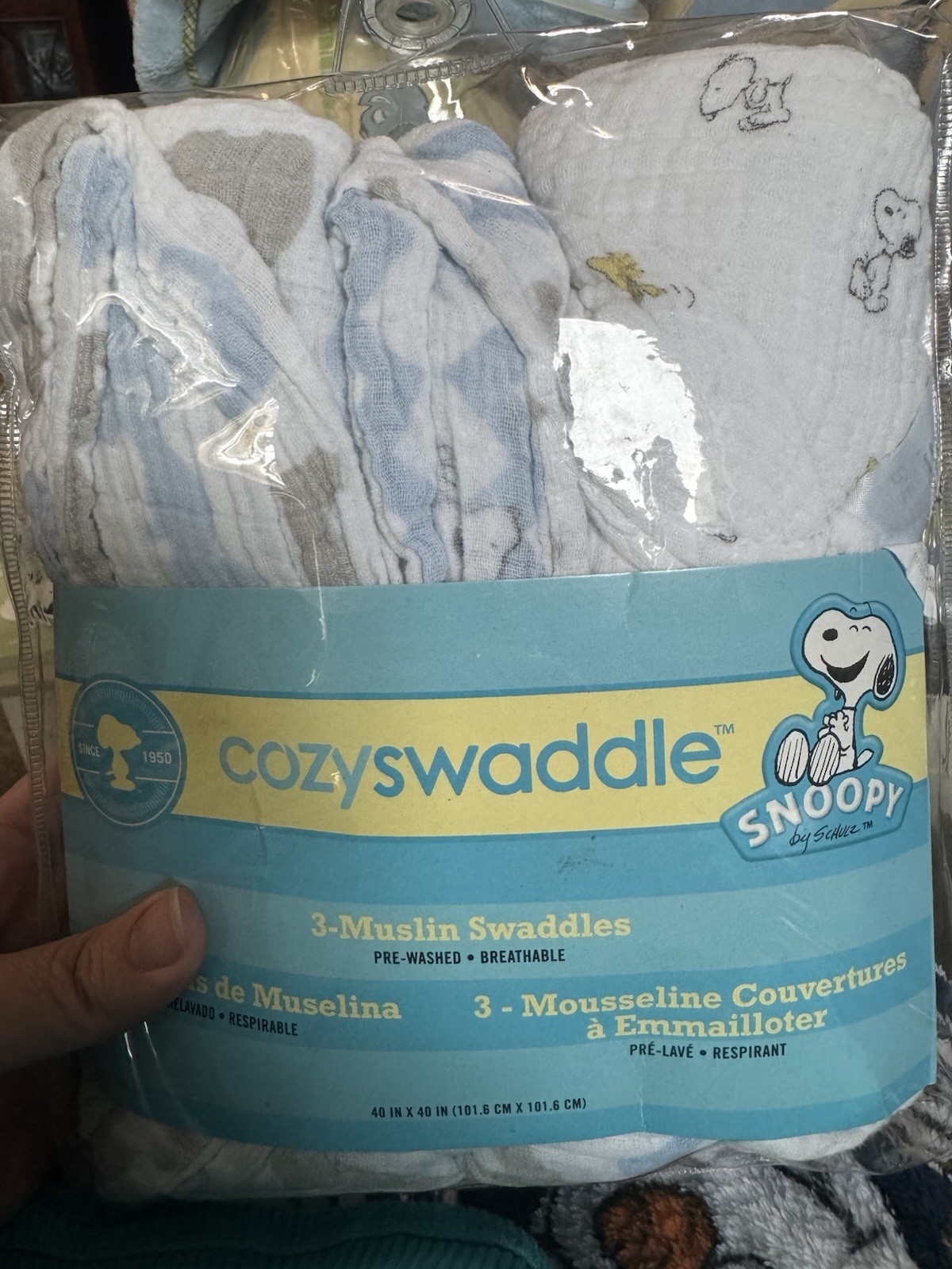 Peek A Boo Snoopy Baby Items