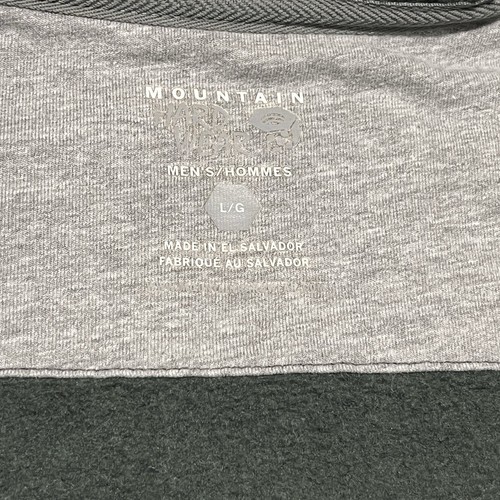 Mountain Hardwear Sudadera con Capucha Para Hombre Grande Gris Cremallera Completa Manga Raglán Bolsillos - Imagen 8 de 9