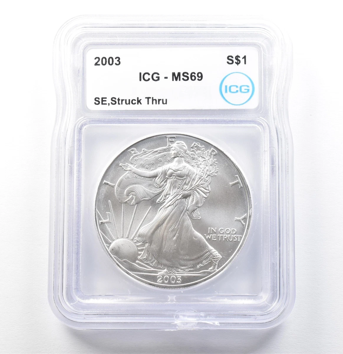 2003 ICG Certified Silver Bullion Coins for sale | eBay