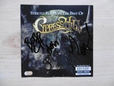 Cypress Hill autographs signed CD booklet "Strictly Hip Hop: The Best Of"