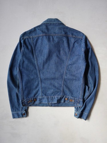Vintage 70s Wrangler No-Fault Denim Jacket Size S SanforSet Made in USA Selvedge - Picture 7 of 8