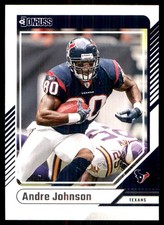 Andre Johnson 2024 Donruss #202 Texans NFL READ FREE SHIPPING AutographDen
