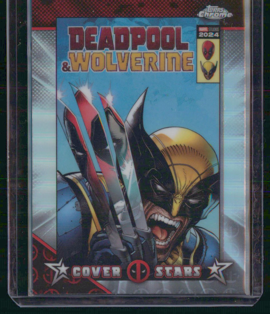2025 Topps Chrome Marvel Deadpool #CS-15 Captain America #11 Cover Stars