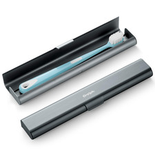 Oralphi Aluminum Toothbrush Travel Case, Portable Travel Toothbrush Holder, Dura