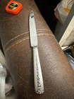 Towle Rambler Rose Dinner Knife 8-5/8” Sterling Pat. 1937 No Monogram A