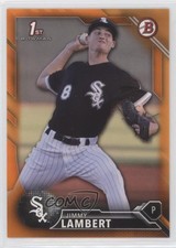 2016 Bowman Draft Draft Picks Orange 13/25 Jimmy Lambert #BD-17 s3g