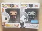 FUNKO POP! TELEVISION The Walking Dead Lot of 2: Carol #156 & Daryl #145