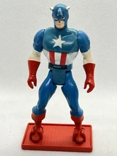 Gulliver Brazil Captain America Secret Wars Original Stand Ultra Rare Not Mattel