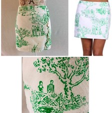 Lilly Pulitzer Hayes skirt Spring Fever Toile print. 100 cotton size 2. EUC