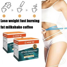 2 Pack Keto Coffee Powder Natural Healthy Diet Instant Weight Loss Keto Coffee