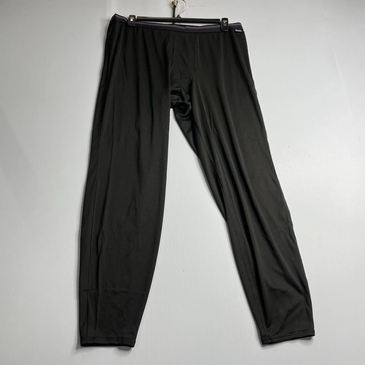 PATAGONIA Capilene Midweight Bottoms Men's Size 2XL Black 44487