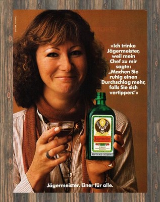 Jägermeister #1588 - Reklame Werbeanzeige Original-Werbung 1979