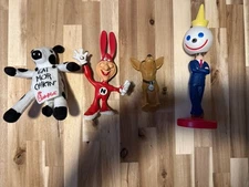 Fast Food Noid Toy Taco Bell Chihuahua Jack In Box Bobble Chik-fil-a Plush