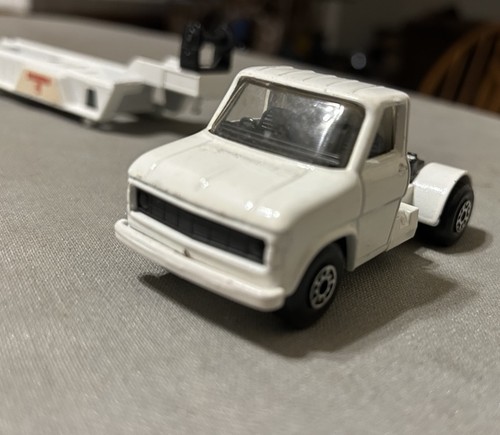 Vintage 1977 Matchbox Super Kings Ford ‘A’ Series Truck & Car Hauler (England) - Picture 4 of 15