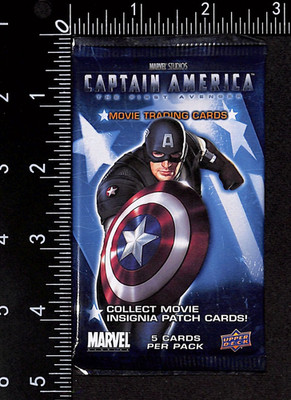 2011 Upper Deck MARVEL Captain America Movie Trading Cards Pack