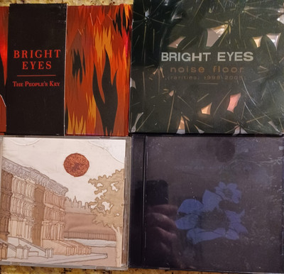 Bright Eyes 4 CD Lot - Noise Floor, I'm Wide Awake.., Digital Ash.., Peoples Key
