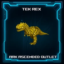 Ark Survival Ascended-ASA-Tek Rex-Dino-Top Stats-Colors-PC Xbox PS5 PVE-Official