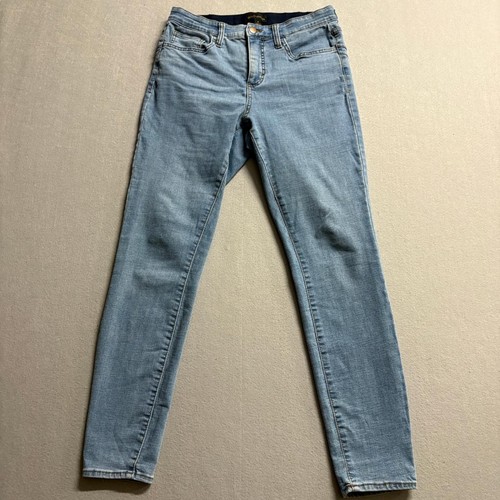 Bold Elements Women Skinny Jeans Size 8 Light Wash Repreve Recycled Denim