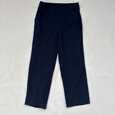 9 West St. cut knit women’s pants size medium navy blue