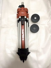 Hilti PA 920 Stativ Kurbelstativ & 2x Stativkopf Rotationslaser PR & PM Laser