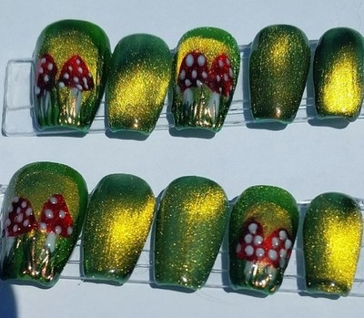 Hand Crafted Custom Press on Nails