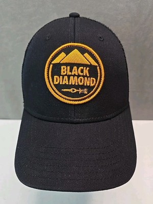 Black Diamond patch hat skiing snowboard snapback mountain peaks cap