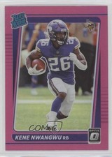 2021 Panini Donruss Optic Rated Rookie Pink Prizm Kene Nwangwu #233 0tj4