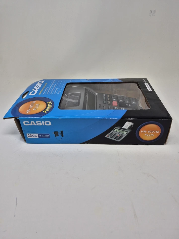 Casio HR-100TM PLUS Desktop Printing Business Calculator - Brand New in Box - Image 2 of 4