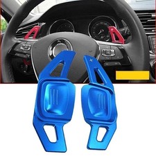 Schaltwippen Verlängerung Für VW Tiguan Golf 7 MK7 Passat B8 Aluminium Blau