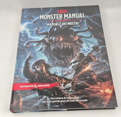 Dungeons & Dragons Manuale dei Mostri   Italienische Ausgabe   Neu-ohne OVP 
