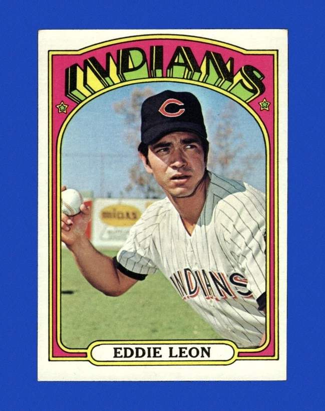 1972 Topps Set-Break #721 Eddie Leon EX-EXMINT *GMCARDS*