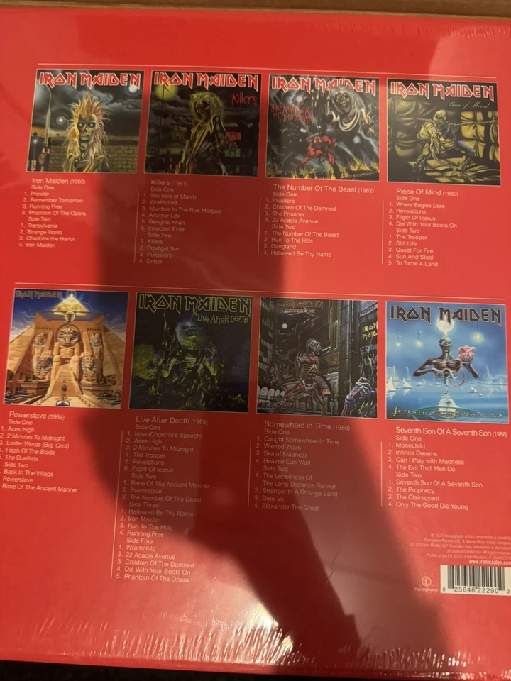IRON MAIDEN - The Complete Albums Collection - 3 LP Box Set - Image 2 of 4