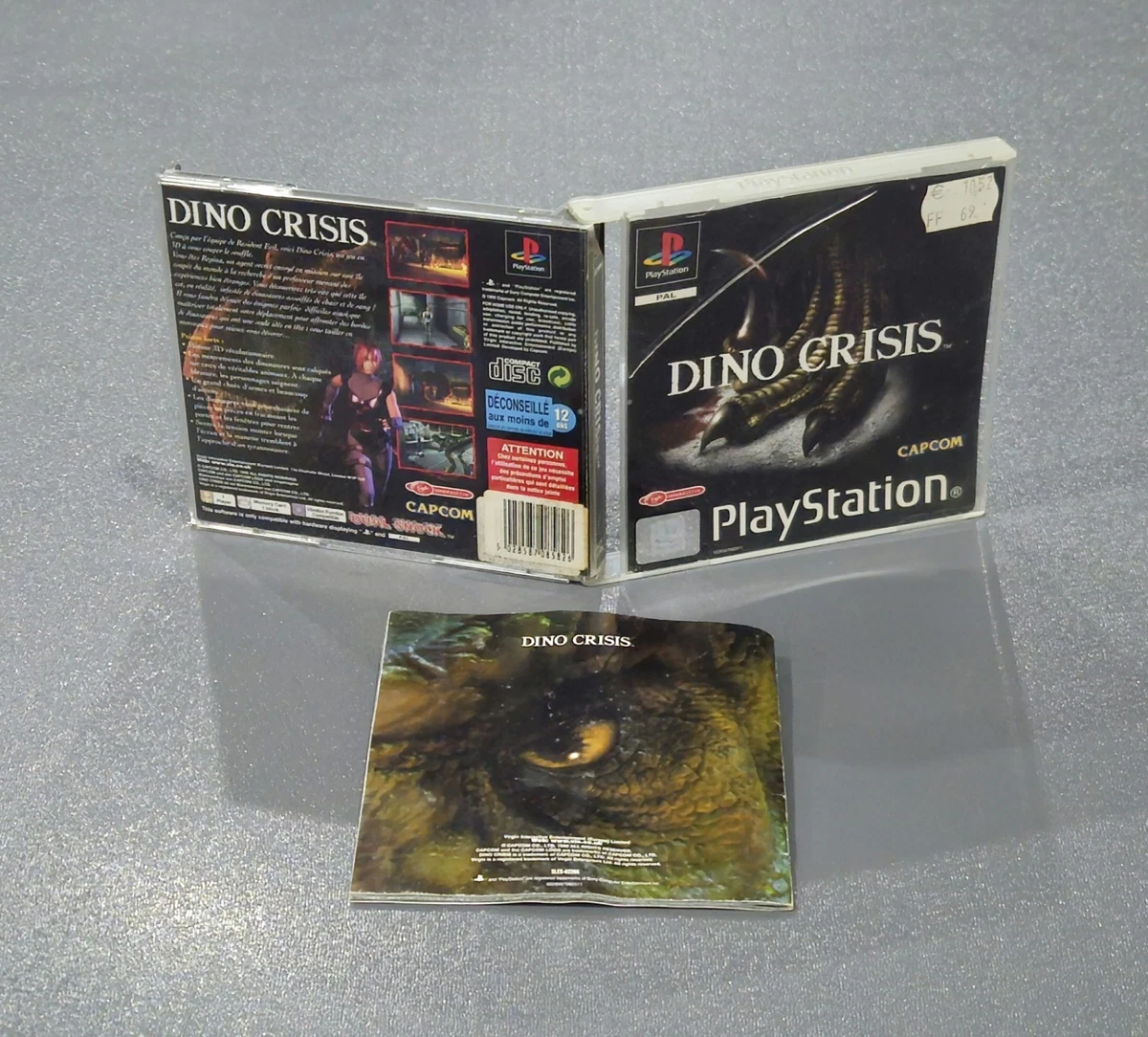 Dino crisis ps1 d'occasion - Jeux vidéo