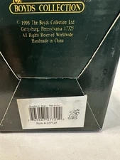 Boyds Bears & Friends Bearstone 1999 Goodfer U Bear Way To Go #227729