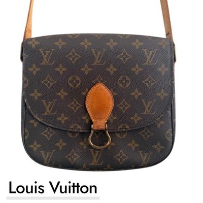 Louis Vuitton Monogram Saint Cloud GM Shoulder Bag From Japan