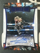 2025 Topps Exalted WWE Elevated Ink Kairi Sane Auto 22/25