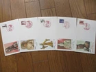 Japan Stamp First Day Cover Various Buddha statues170 Yen～600 Yen 5 Covers 1981
