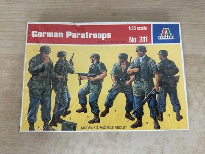 Vintage 1994 Italeri #311 German Paratroops 1:35 Scale Model Kit - NEW SEALED