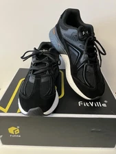 FitVille Rebound Core Extra Wide Walking Shoes Sneakers Men’s 9EW Women’s 10.5