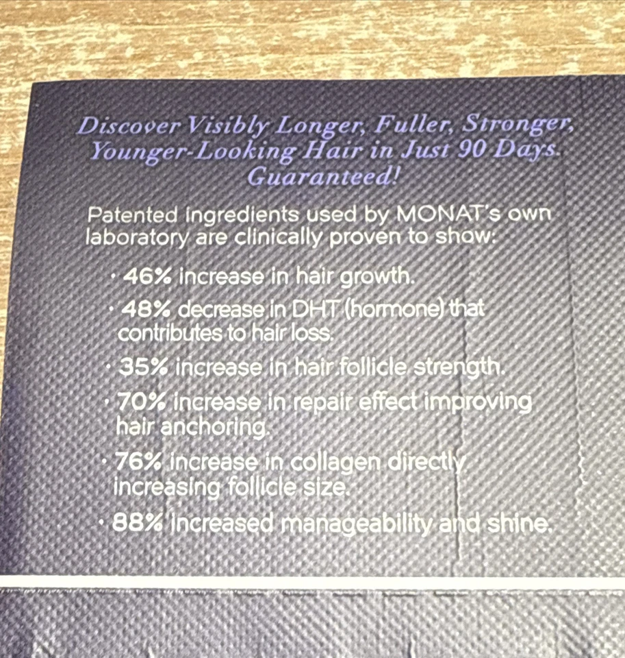 MONAT RESTORE 免洗护发素 0.34 盎司 10 毫升样品 4 件装 — 第 4/4 张图片