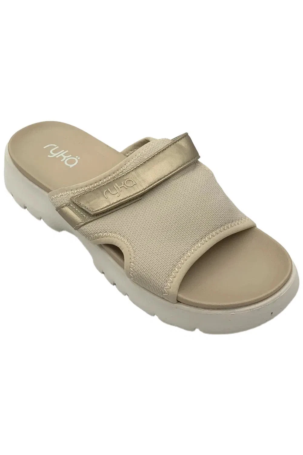 Ryka Women's Adjustable Sport Slide Sandals Beige
Opens in a new window or tab