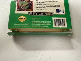 Time Gal (Sega CD, 1993) Complete w/Manual/Box/Reg.Card VF Excellent Tested!!