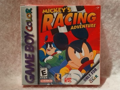 MICKEY’S ADVENTURE RON LEE ミッキーズアドベンチャー Mickey's Racing Adventure (Nintendo Game Boy Color, 1999) for sale