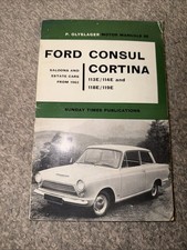 P. Olyslager Ford Consul & Cortina Workshop Manual Ref Br 153